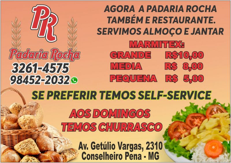 Self-service R$ 24,99 almoço e jantar Entregamos Marmitex no almoço