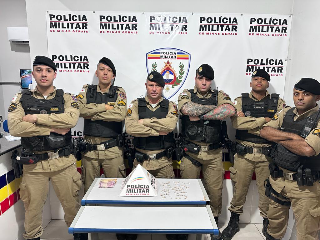 POLÍCIA MILITAR PERSEGUE E PRENDE SUSPEITO DE TRÁFICO EM RESPLENDOR