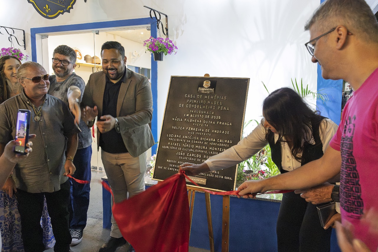 MUSEU “CASA DE MEMÓRIAS” É INAUGURADO EM CONSELHEIRO PENA COM HOMENAGEM A CAPACHILDO