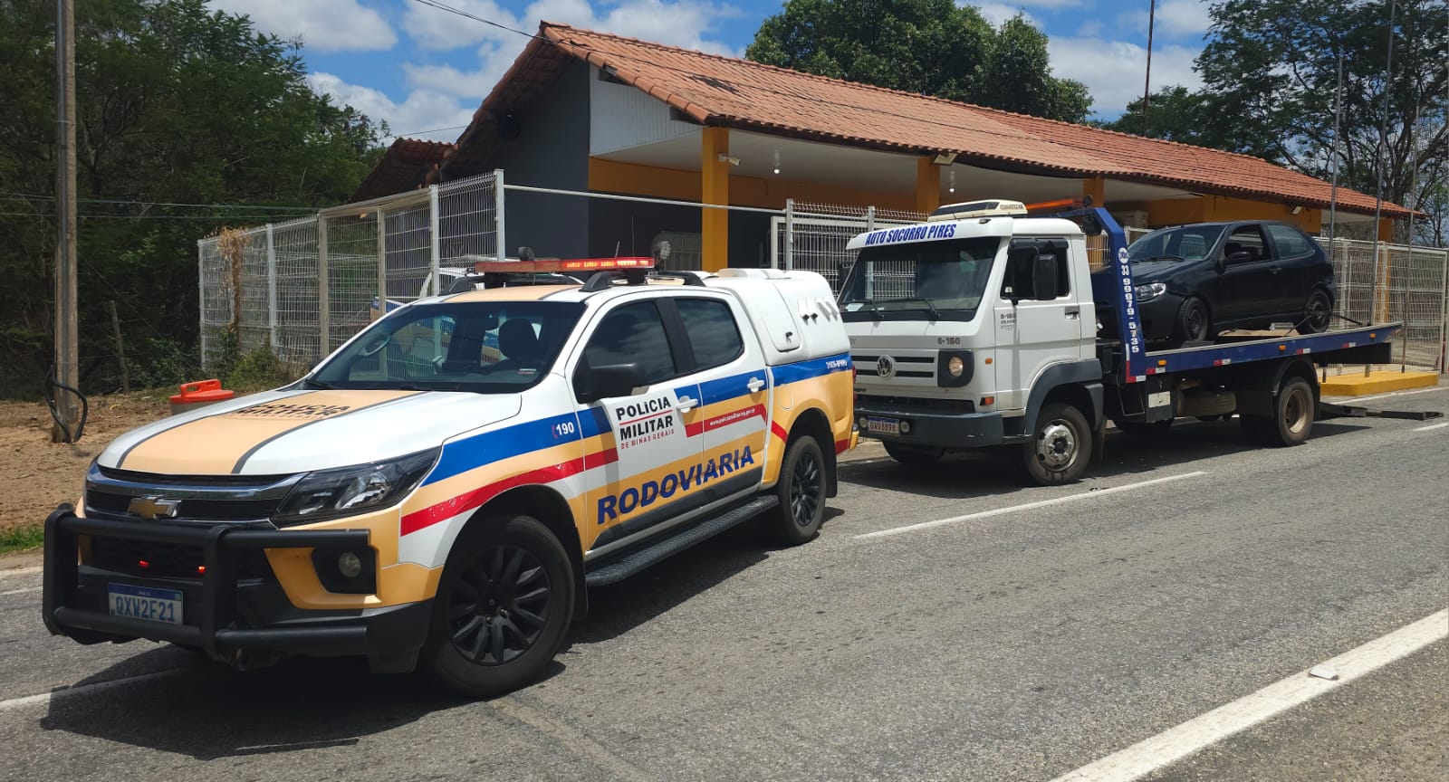 OPERAÇÃO “ANTI DROGAS” LEVA À APREENSÃO DE VEÍCULO COM SINAL DE ADULTERAÇÃO DE MOTOR NA BR-259