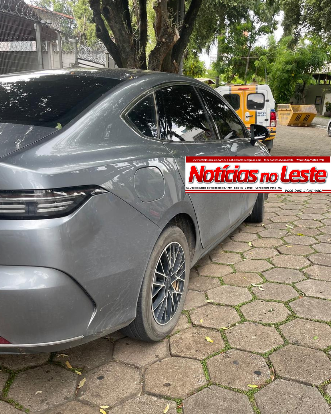 BYD COM SINAIS DE ADULTERAÇÃO É APREENDIDO DURANTE ABORDAGEM NA BR-259