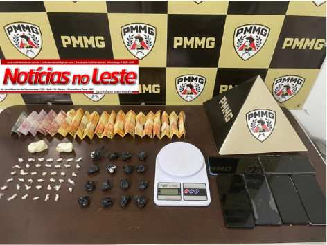 DENÚNCIA LEVA PM A DESCOBRIR ESQUEMA DE DROGAS NO LESTE DE MINAS