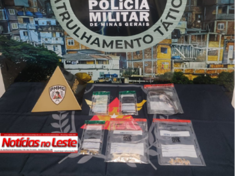 FORAGIDO DA JUSTIÇA É PRESO COM ARMA DE FOGO E DROGAS