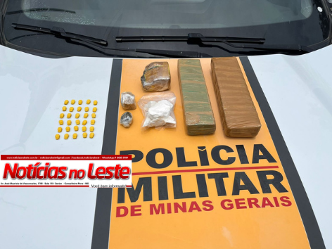 COCAÍNA, MACONHA, CRACK, HAXIXE E ECSTASY SÃO APREENDIDAS PELA POLÍCIA RODOVIÁRIA