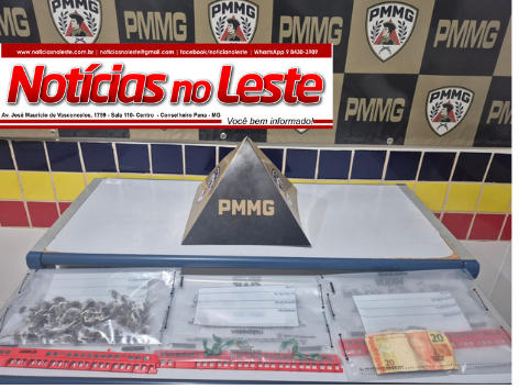 HOMEM DE 24 ANOS É PRESO POR TRÁFICO DE DROGAS