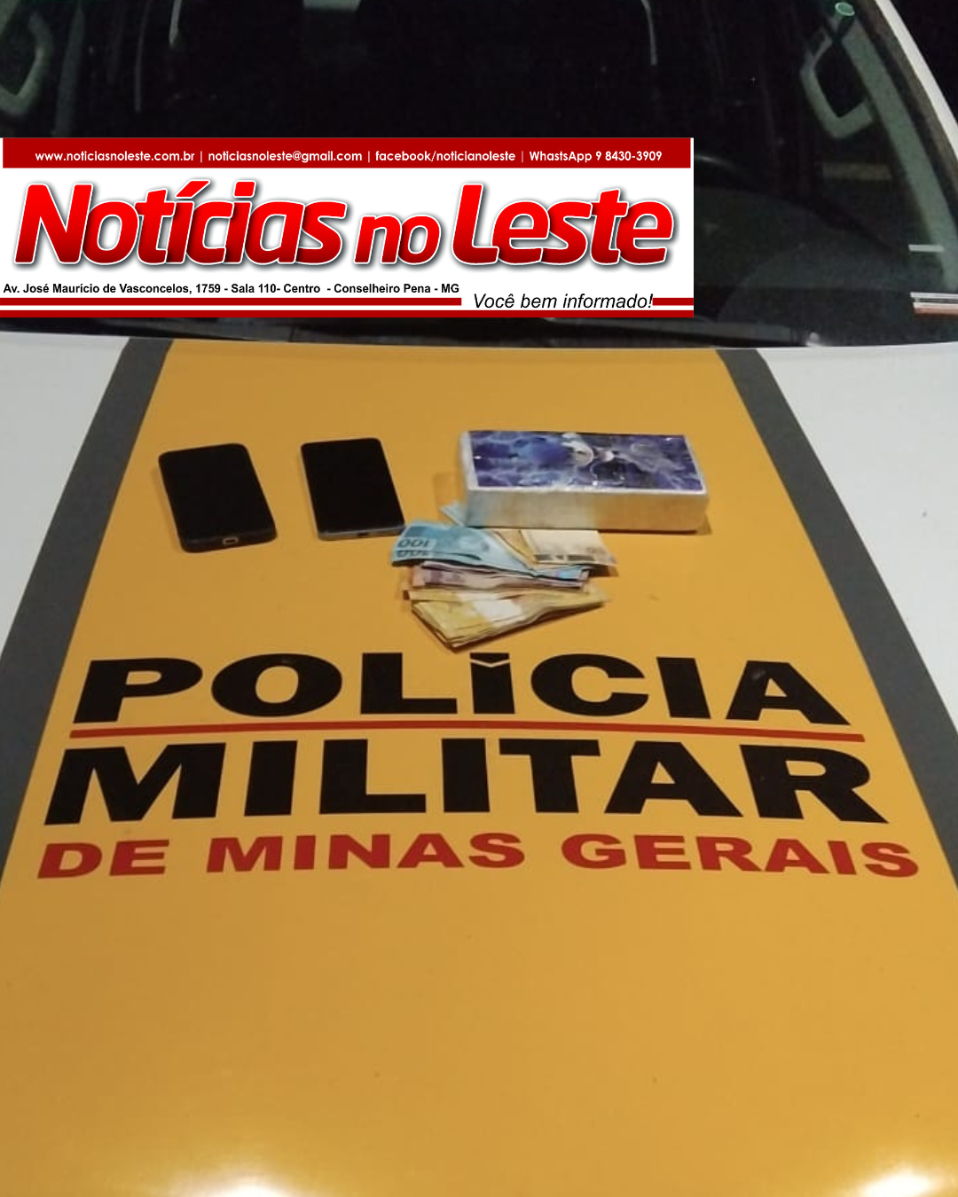 POLÍCIA RODOVIÁRIA APREENDE COCAÍNA QUE SERIA DISTRIBUÍDA NA CIDADE DE RESPLENDOR