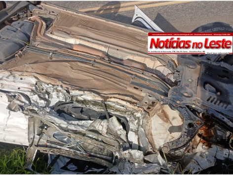 ACIDENTE EM RODOVIA TERMINA COM CAPOTAMENTO E UMA PESSOA FERIDA