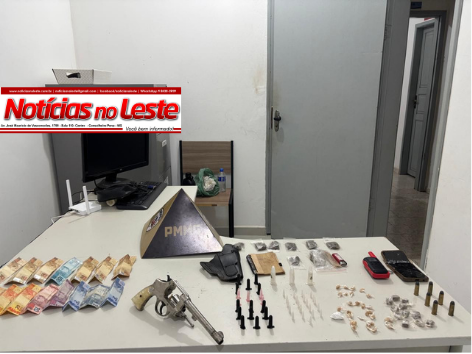 OPERAÇÃO POLICIAL TERMINA COM APREENSÃO DE DROGAS E ARMA EM CEMITÉRIO