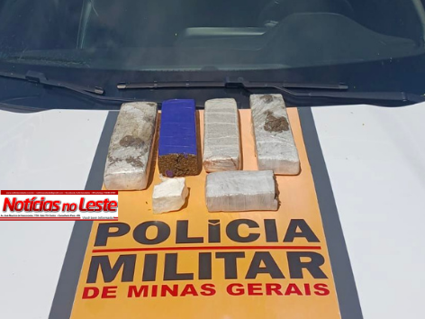 PASSAGEIRO É FLAGRADO COM BARRAS DE DROGAS EM ÔNIBUS