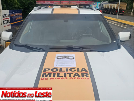 FORAGIDO DA POLÍCIA É PRESO DURANTE OPERAÇÃO EM RODOVIA