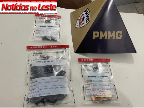 DENÚNCIA LEVA PM A PRENDER HOMEM COM PINOS DE COCAÍNA.