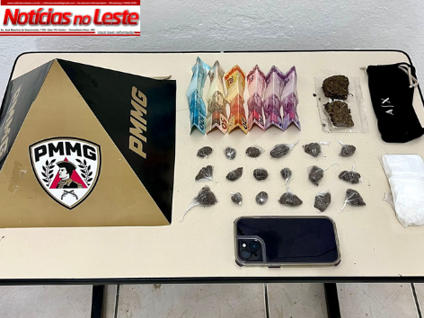 DENÚNCIA ANÔNIMA LEVA À APREENSÃO DE DROGAS E DINHEIRO EM RESIDÊNCIA.