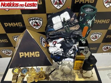 FURTO DURANTE A MADRUGADA TERMINA COM SUSPEITO LOCALIZADO EM CAFEZAL.