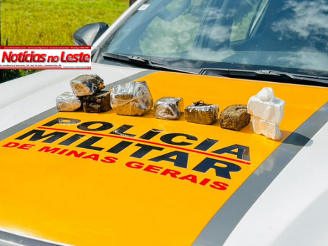 JOVEM É FLAGRADO COM DROGAS DURANTE OPERAÇÃO EM RODOVIA.