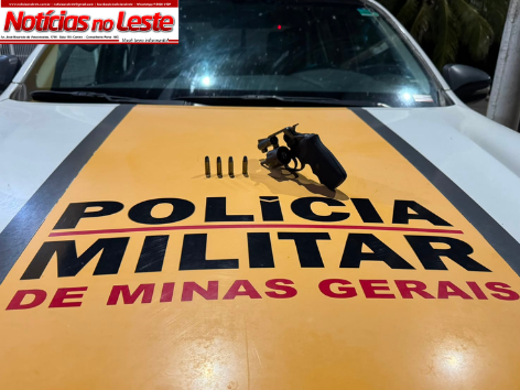 REVÓLVER É ENCONTRADO DURANTE OPERAÇÃO E JOVEM ACABA PRESO.
