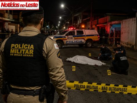 HOMEM É BALEADO E MORRE APÓS TENTAR BUSCAR AJUDA NA RUA.