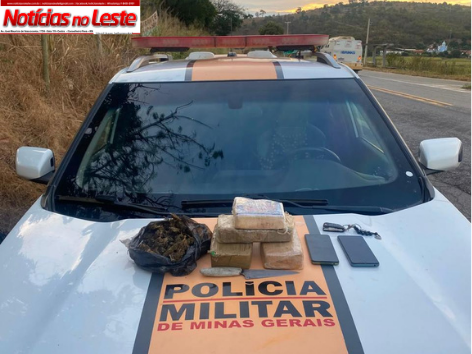 OPERAÇÃO EM RODOVIA TERMINA COM GRANDE APREENSÃO DE DROGAS E PRISÃO DE SUSPEITO.
