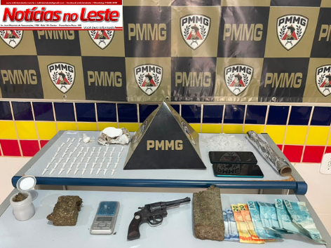 DROGAS, ARMA DE FOGO E MATERIAIS DO TRÁFICO SÃO APREENDIDOS APÓS DENÚNCIAS.