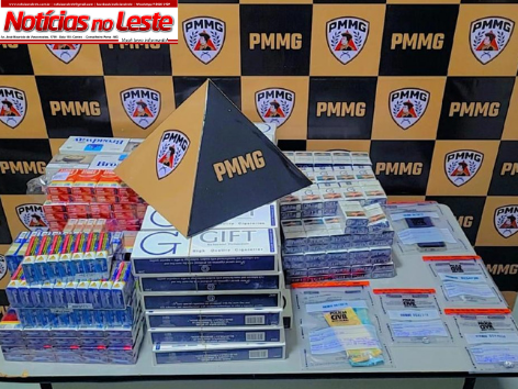 AÇÃO DA PM APREENDE DROGAS, DINHEIRO E MAIS DE 800 CARTEIRAS DE CIGARROS.