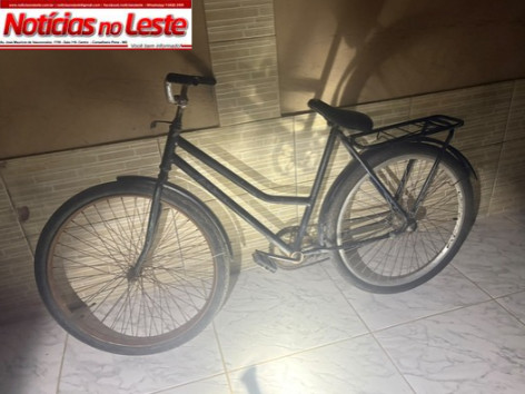 BICICLETA FURTADA É RECUPERADA E DOIS HOMENS ACABAM PRESOS.