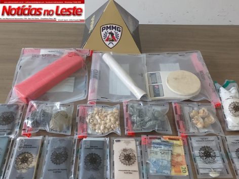 TRÊS PESSOAS SÃO DETIDAS COM DROGAS E SEIS CELULARES EM OPERAÇÃO POLICIAL.